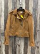 Jacket Moto By Cme In Tan, Size: L Online Hot Sale