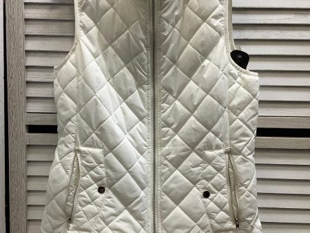 Vest Puffer & Quilted By Clothes Mentor In White, Size: S Cheap