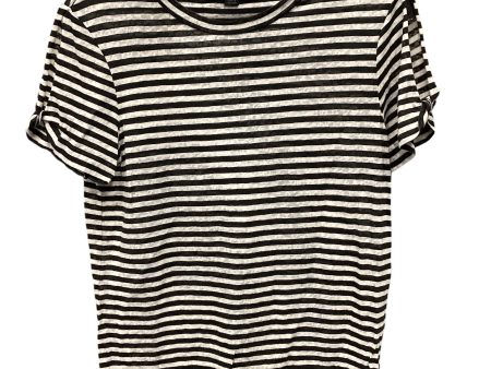 Top Short Sleeve Basic By All Saints In Striped Pattern, Size: M For Cheap