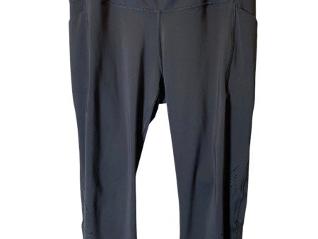 Athletic Capris By All In Motion In Black, Size: Xl For Cheap