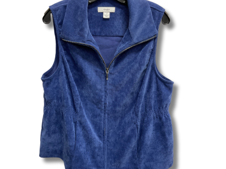 Vest Other By Cj Banks In Blue, Size: Xl Online