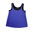 Top Sleeveless Designer By Marc By Marc Jacobs In Black & Blue, Size: Xs Online now