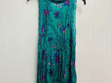 Tunic Sleeveless By Free People In Green & Purple, Size: S For Sale