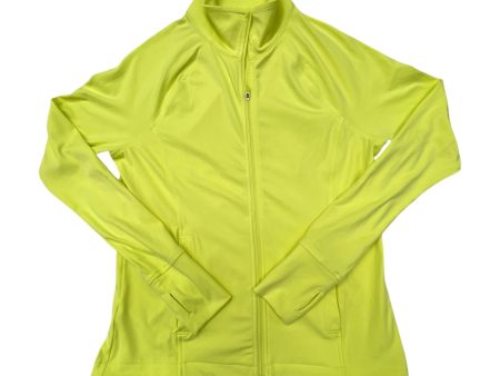 Athletic Top Long Sleeve Collar By Lou And Grey In Yellow, Size: S on Sale