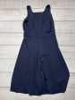 New! Dress Casual Maxi By Ann Taylor In Navy, Size: M 10 Sale