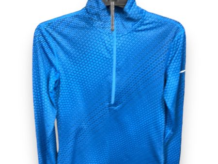 Athletic Jacket By Nike Apparel In Blue, Size: M For Sale