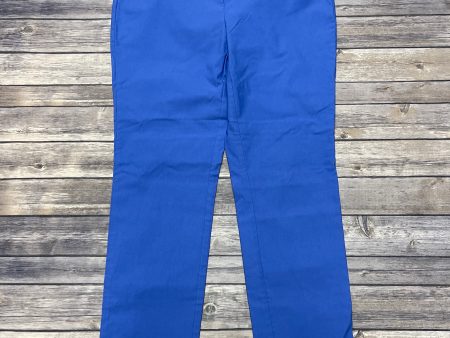 Pants Cropped By Chicos In Blue, Size: 8 For Sale