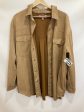 Jacket Shirt By Philosophy In Tan, Size: L Fashion