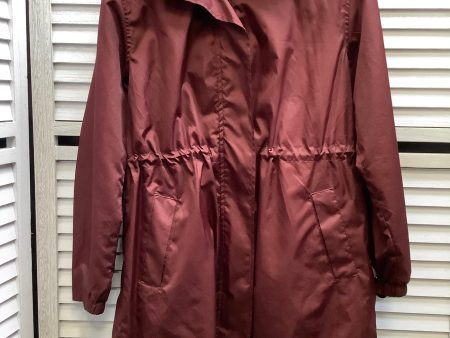 Jacket Windbreaker By A New Day In Purple, Size: Xs For Cheap