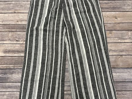 Pants Linen By Briggs In Black & White, Size: S Online Hot Sale