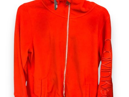 Athletic Fleece By Calvin Klein In Orange, Size: L Online now