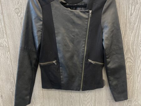 Jacket Moto By Maurices In Black, Size: S on Sale